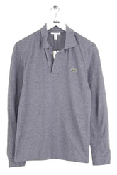 Polo Lacoste Gris en Coton, taille S - Seconde Main