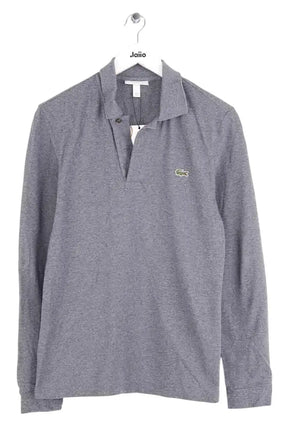 Polo Lacoste Gris en Coton, taille S - Seconde Main