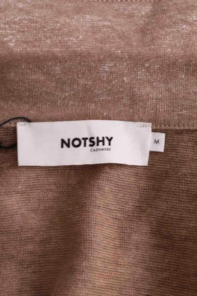 Cardigan Notshy Beige en Lin