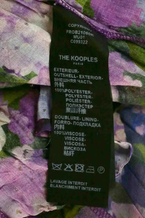 Robe The Kooples Violet en Synthétique