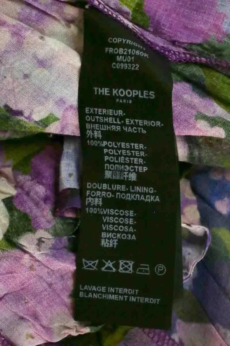 Robe The Kooples Violet en Synthétique