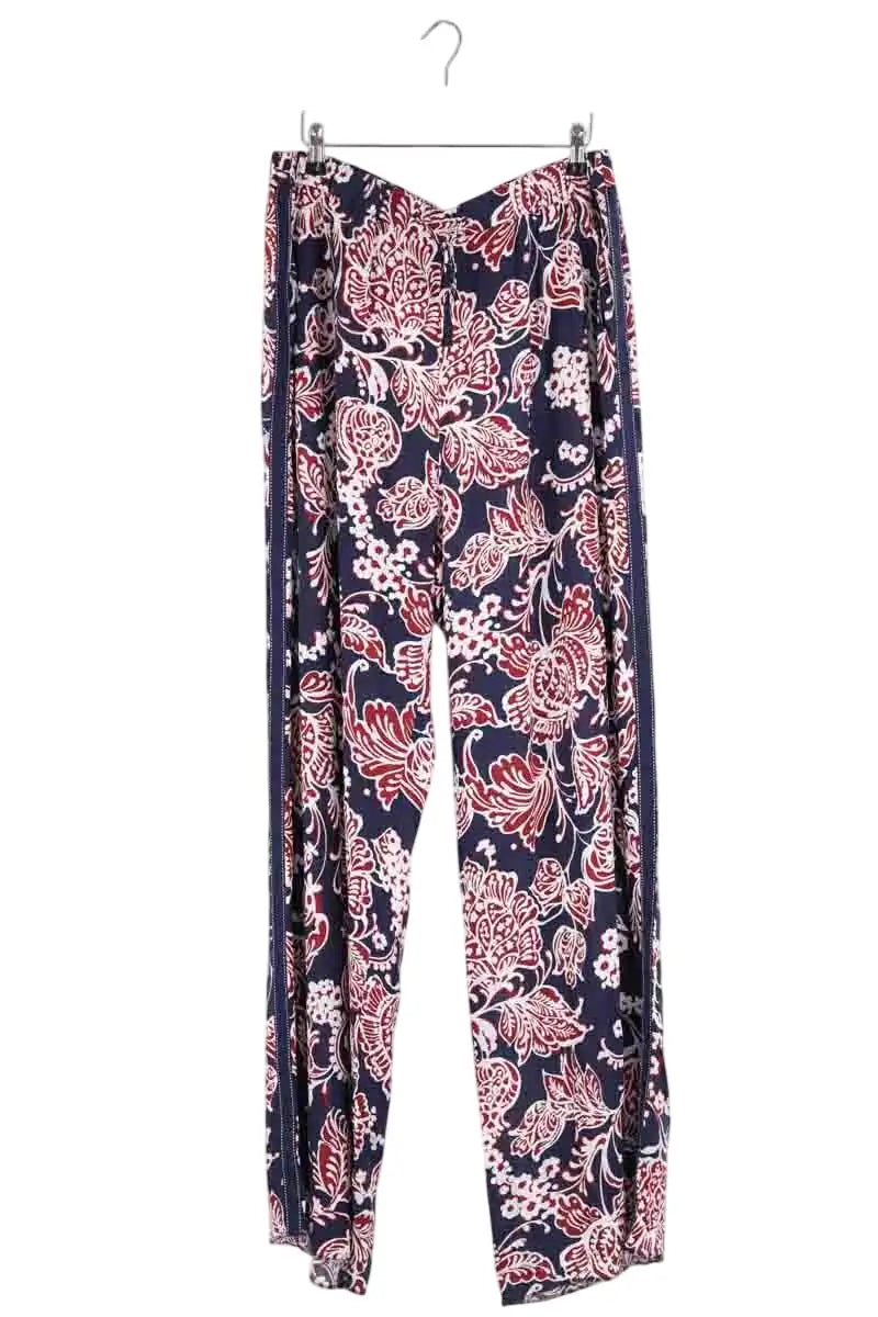 Pantalon Marina Rinaldi Bleu en Synthétique, taille XXL - Seconde Main