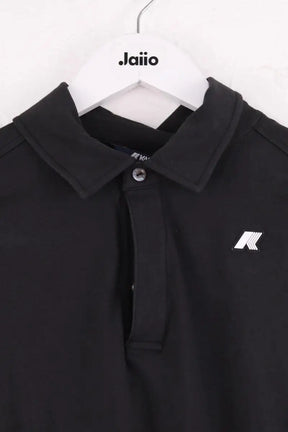 Polo K-Way Noir en Coton