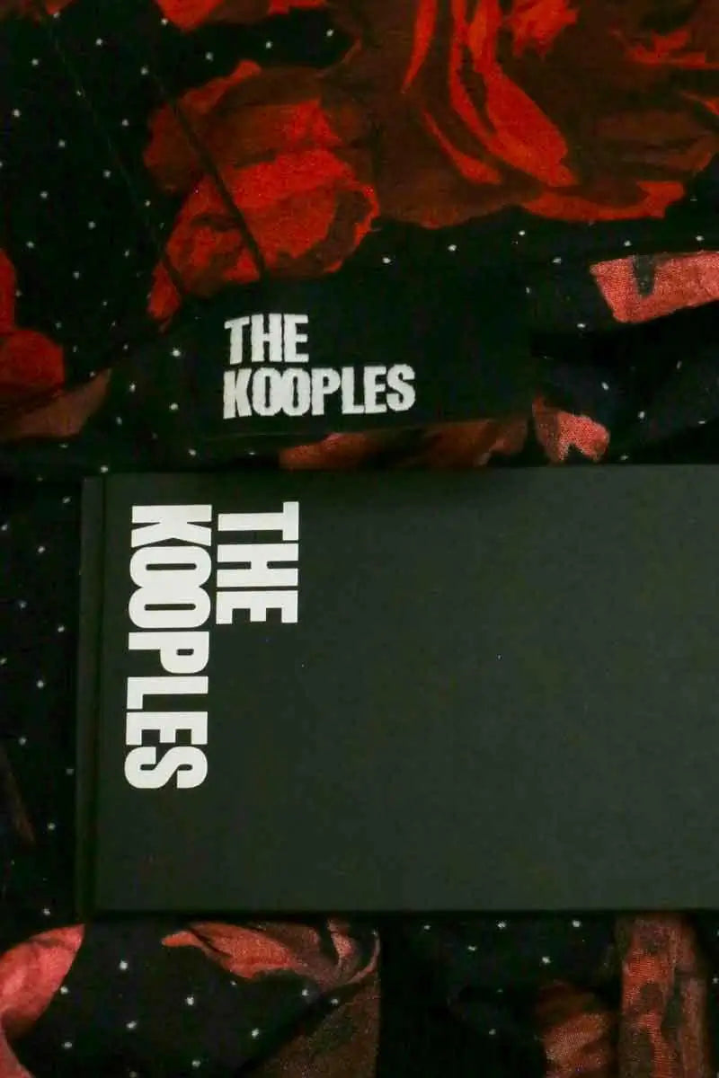 Robe The Kooples Noir en Soie