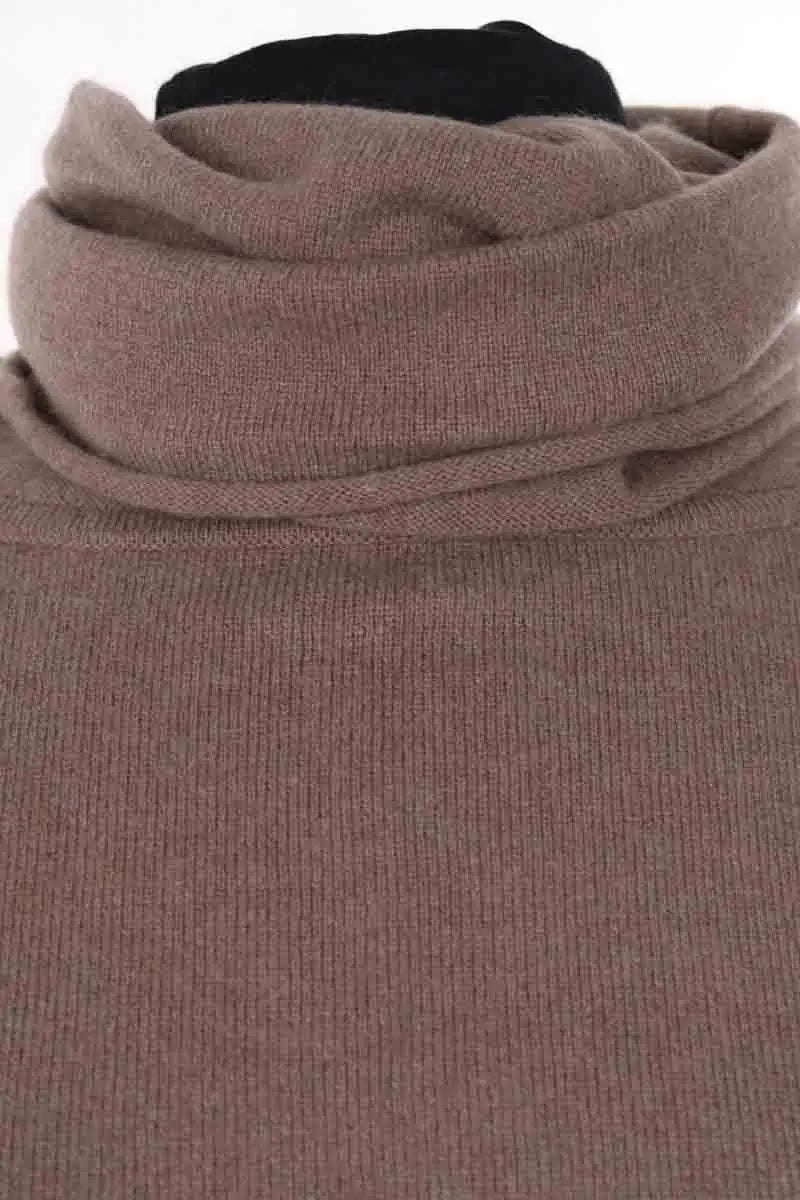 Pull Max & Moi Marron en Cachemire