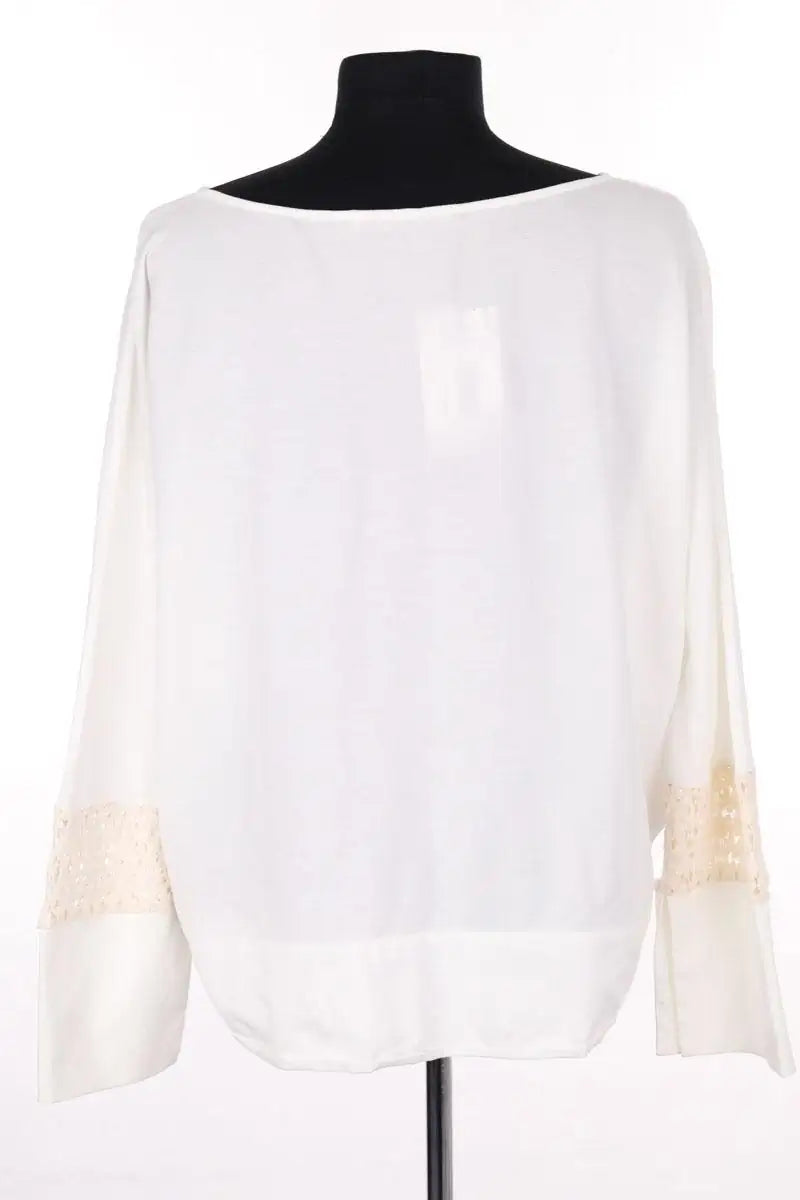 Blouse Fabiana Filippi Beige en Coton