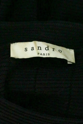 Pull Sandro Marine en Laine