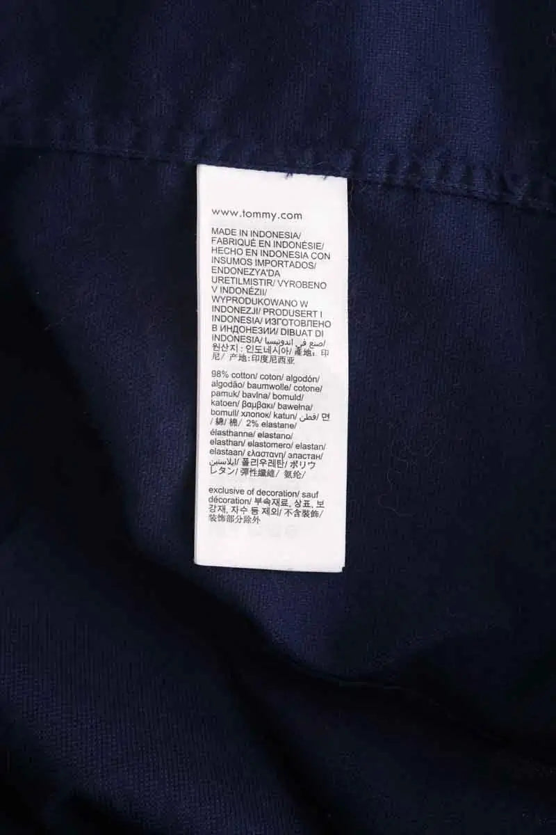 Chemise Tommy Hilfiger Bleu en Coton