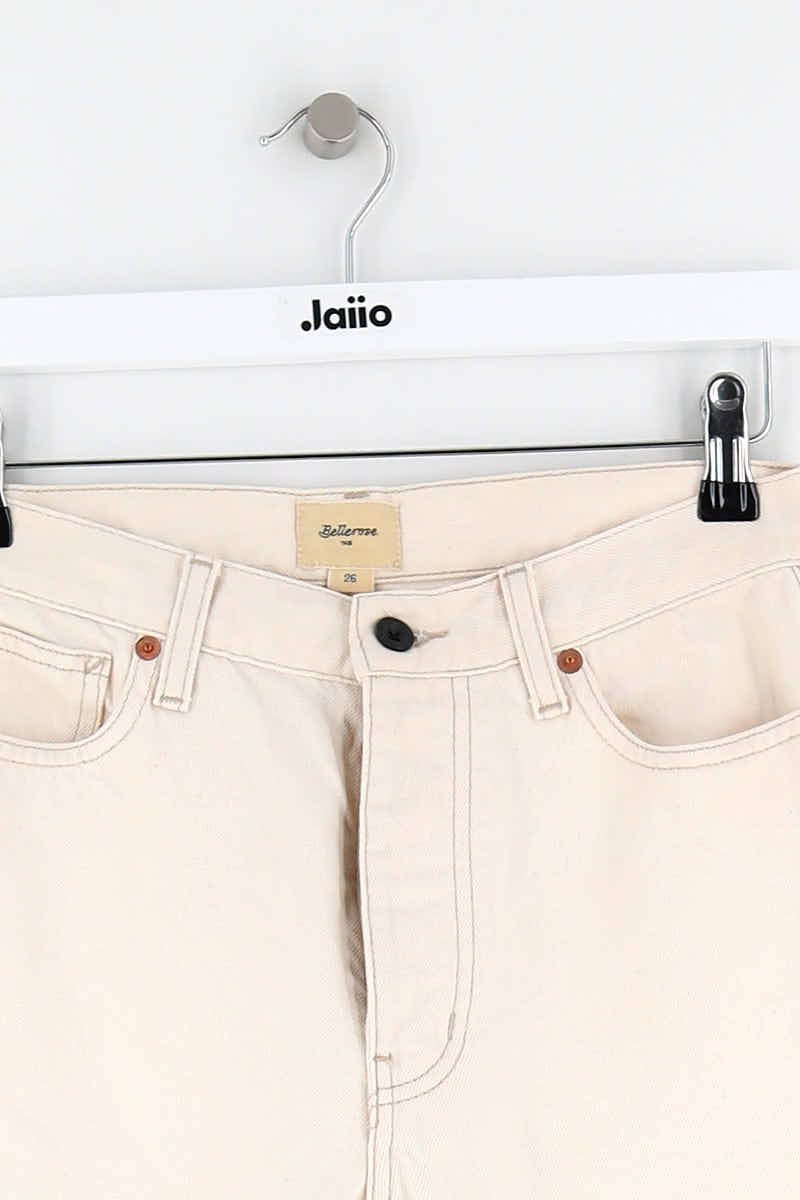 Jean droit Bellerose  Beige