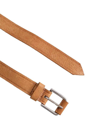 Ceinture en cuir Maje Camel en Cuir