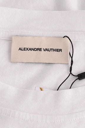 T-shirt Alexandre Vauthier Blanc en Coton
