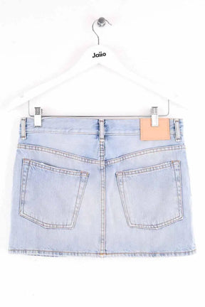 Mini jupe Acne Studios Bleu en Coton