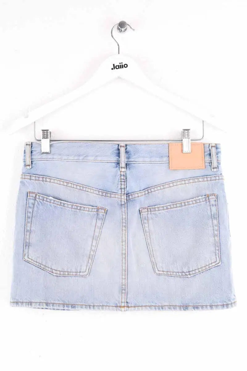 Mini jupe Acne Studios Bleu en Coton