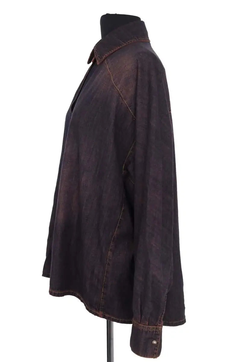 Chemise Momoni Marron en Coton