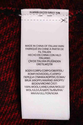 Jupe Ralph Lauren Rouge en Laine
