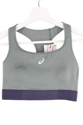 Brassière Asics Vert en Synthétique, taille S - Seconde Main