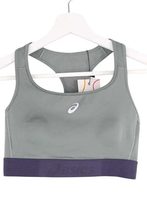 Brassière Asics Vert en Synthétique, taille S - Seconde Main