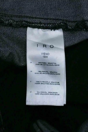 Jean droit Iro Vieno Gris en Coton