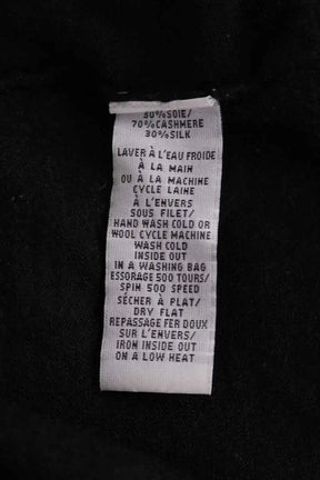 T-shirt Eric Bompard Noir en Soie