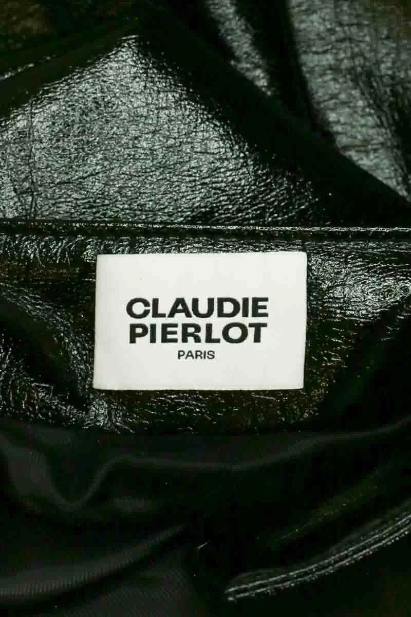 Robe Claudie Pierlot Noir en Synthétique