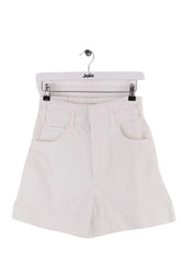 Bermuda Sandro Blanc en Coton, taille S - Seconde Main