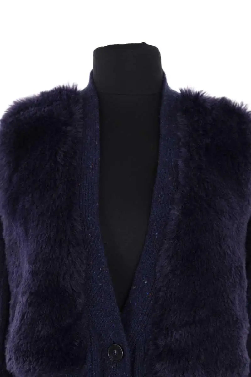 Cardigan Stella McCartney Bleu en Laine