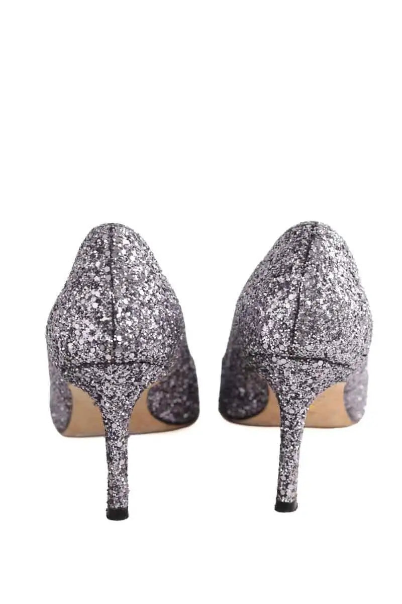 Talons Stuart Weitzman Argent en Paillettes