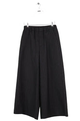 Pantalon large Sacai Noir en Laine, taille S - Seconde Main