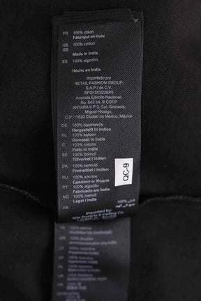 T-shirt Sandro Noir en Coton