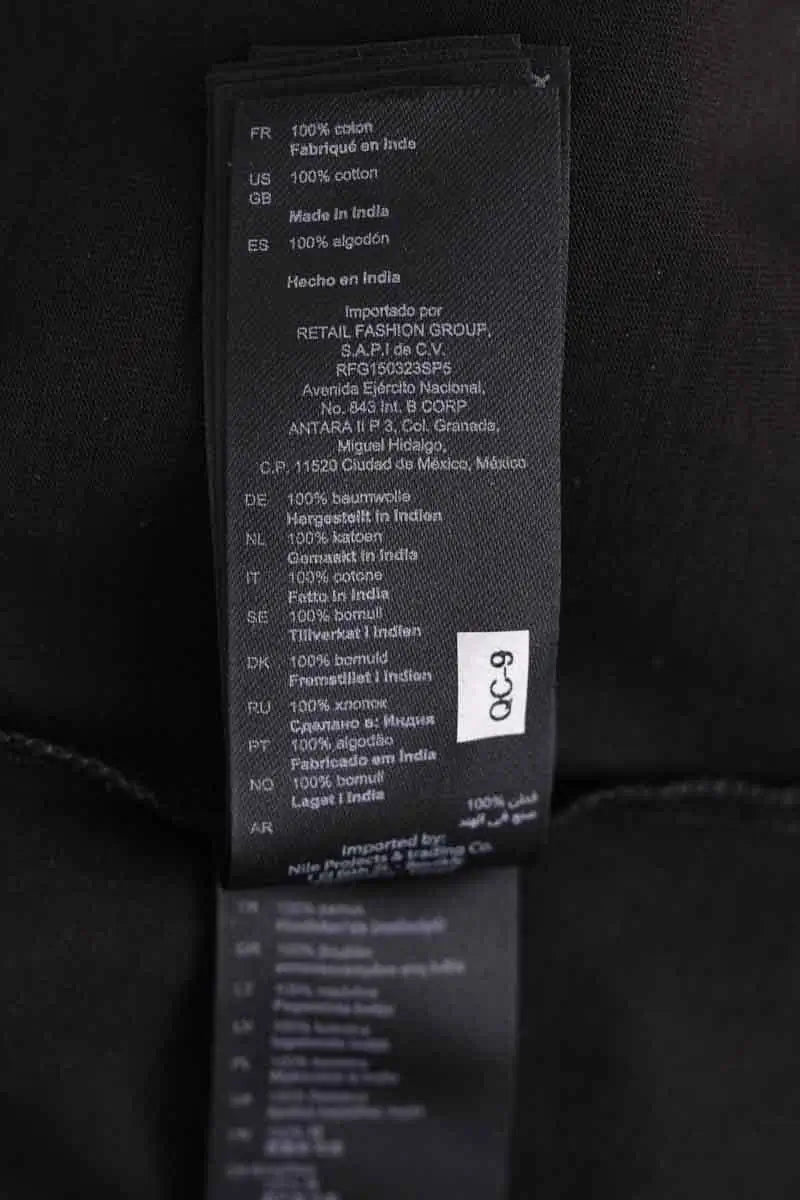 T-shirt Sandro Noir en Coton
