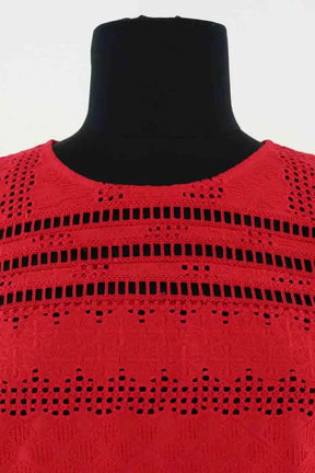 Blouse Ba&Sh Rouge en Coton