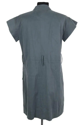 Robe Valentine Gauthier Bleu en Coton