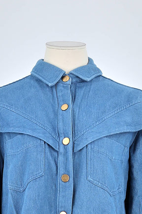 Chemise Ginette Garde  Bleu