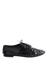 Chaussures à lacets Saint Laurent Noir en Cuir verni, taille 38 - Seconde Main