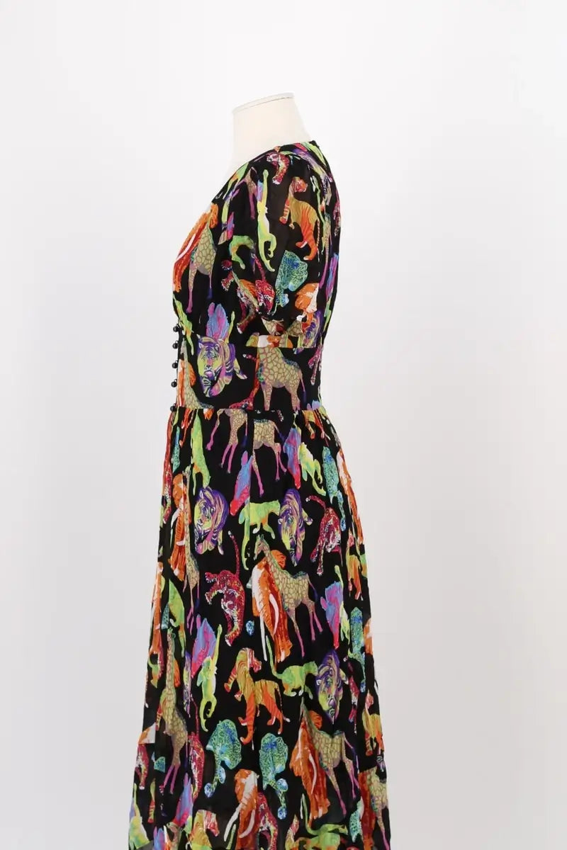 Robe The Kooples Multicolore en Viscose