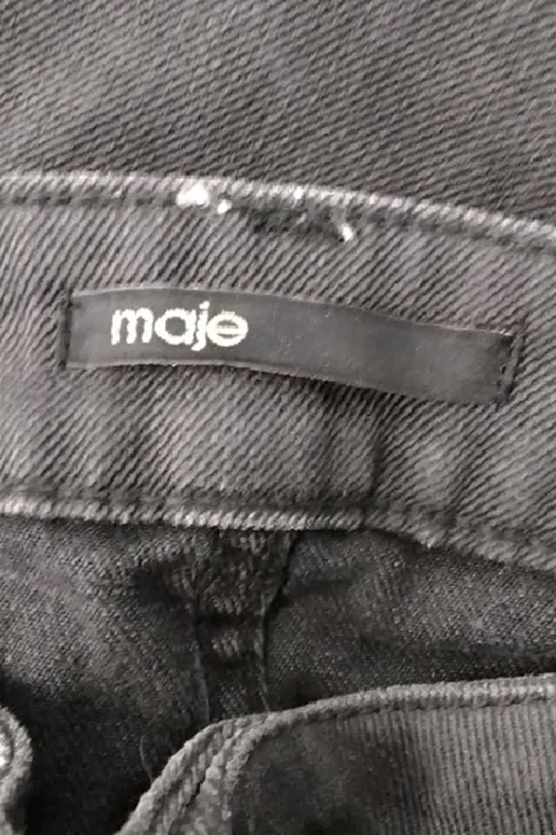 Jean slim Maje  Noir