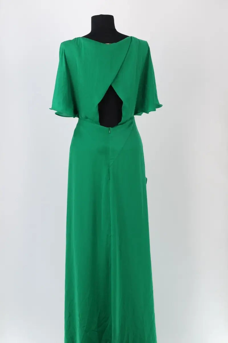 Robe Maje Vert en Synthétique