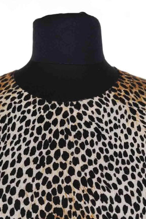 Robe Dolce & Gabbana Marron en Laine