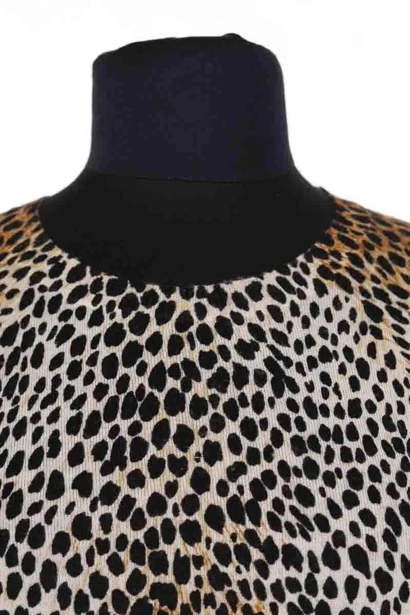 Robe Dolce & Gabbana Marron en Laine