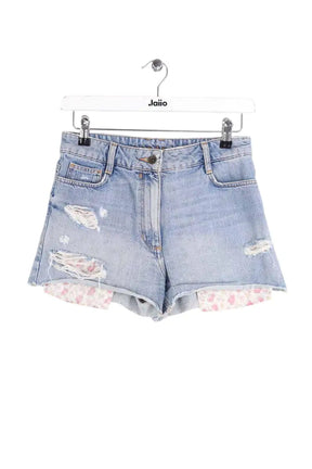 Mini short Sandro Bleu en Coton, taille S - Seconde Main