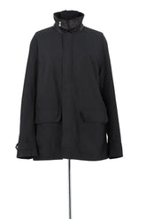 Blouson Other Brand Noir en Synthétique, taille M - Seconde Main