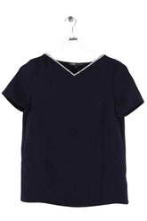 Top Maje Marine en Synthétique, taille XXS - Seconde Main