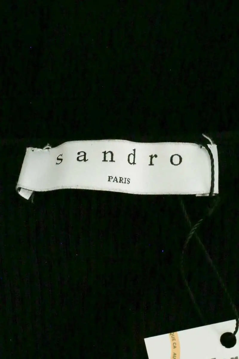 T-shirt Sandro Noir en Viscose
