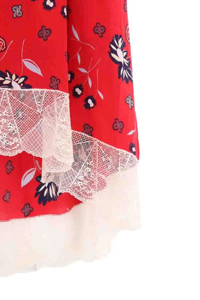 Jupe Zadig & Voltaire Rouge en Soie