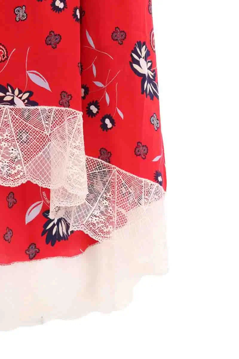 Jupe Zadig & Voltaire Rouge en Soie
