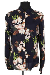 Chemise Antik Batik Marine en Viscose, taille S - Seconde Main