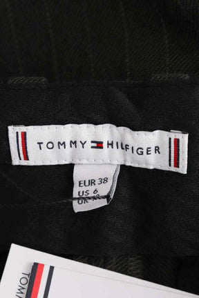 Pantalon Tommy Hilfiger Kaki en Synthétique