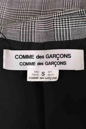 Blazer Comme Des Garçons Noir en Laine