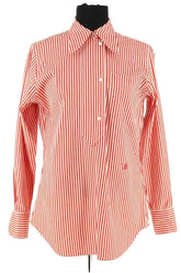 Chemise Victoria Beckham Rouge en Coton, taille XS - Seconde Main