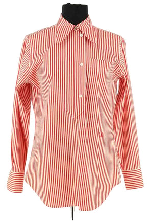 Chemise Victoria Beckham Rouge en Coton, taille XS - Seconde Main